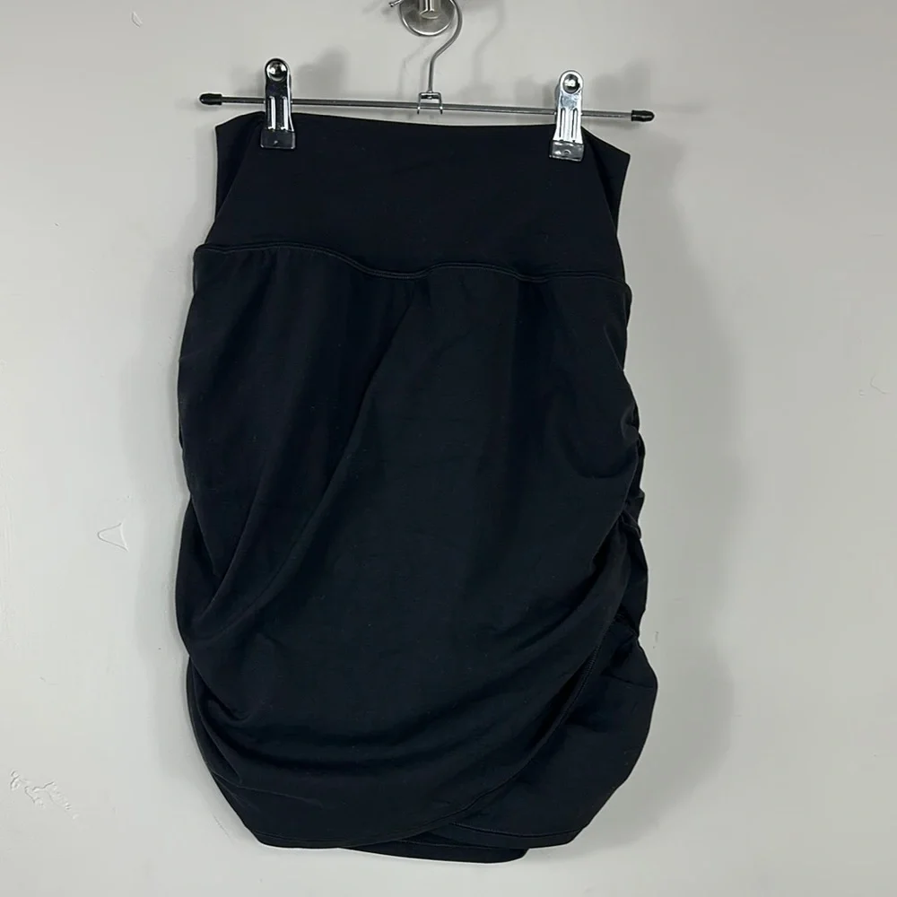 Athleta Black Jupe-Short Transcend Skirt Skort Small